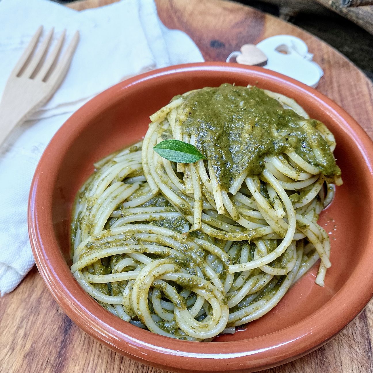 SPAGHETTI AL RAVANELLO SELVATICO