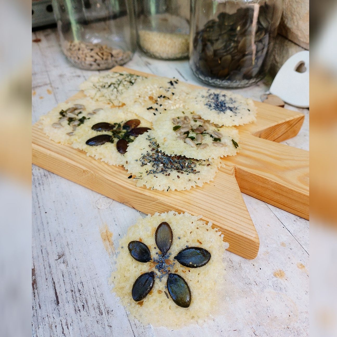 CIALDE DI PARMIGIANO, AROMI E SEMINI
