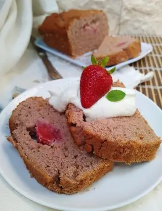 Ricetta TORTA DI FRAGOLE PANNA E MASCARPONE di pupiepappe