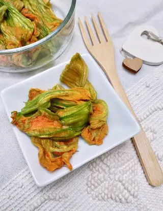 Ricetta FIORI DI ZUCCA E DI ZUCCHINE SALTATI di pupiepappe