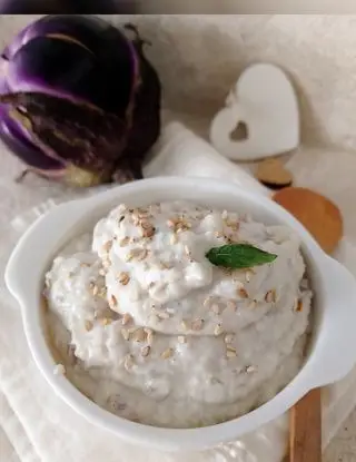 Ricetta CREMA DI MELANZANE E YOGURT GRECO di pupiepappe