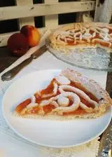 Ricetta CROSTATA CON PUREA FRESCA DI PESCHE