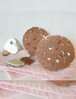 Ricetta Gallette Kinder di pupiepappe