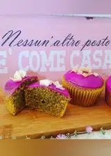 Ricetta Muffins alla barbabietola e cocco