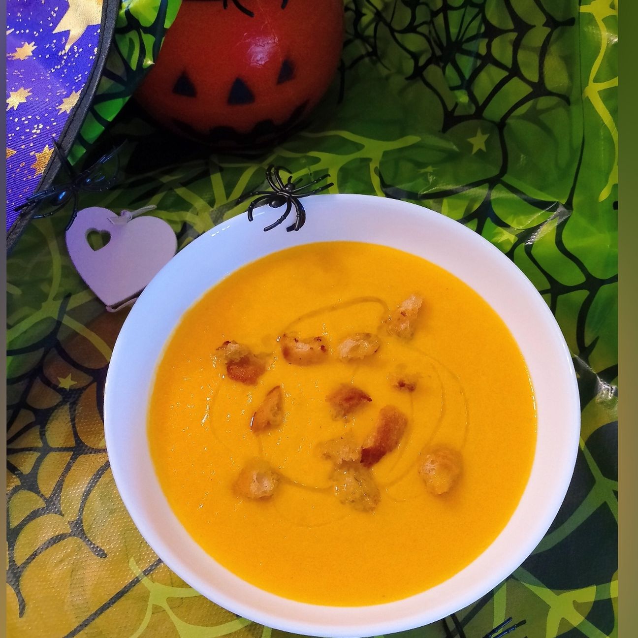 Vellutata di zucca e carote