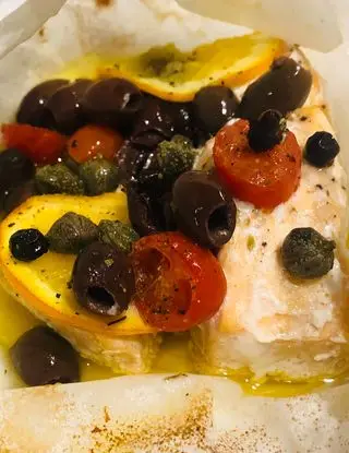 Ricetta Salmone in cartoccio di sonoiolafra