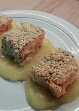 Ricetta Salmone in crosta di sesamo