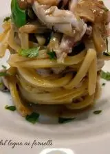 Ricetta Spaghetti con calamari spillo