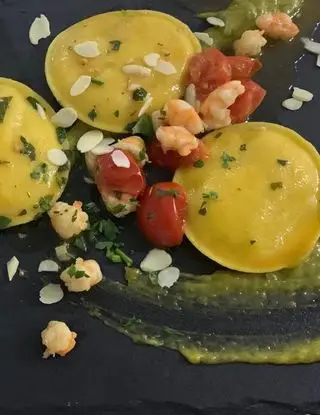 Ricetta Ravioli con farina di mais ripieni di baccalà e ceci di giusy659