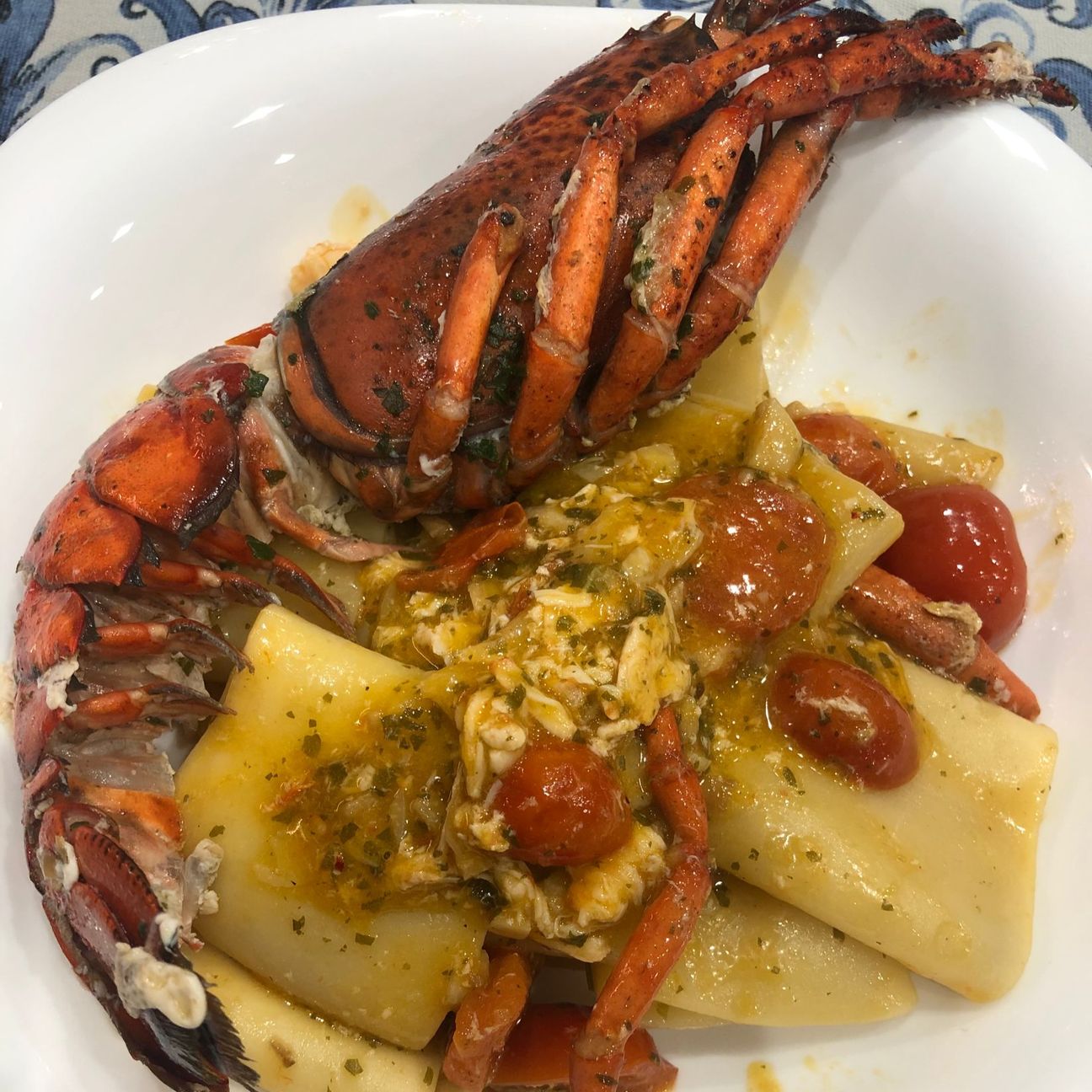 Paccheri all' astice 🦞