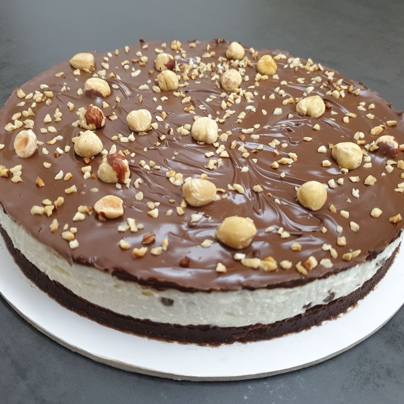 Cheesecake alla Nutella