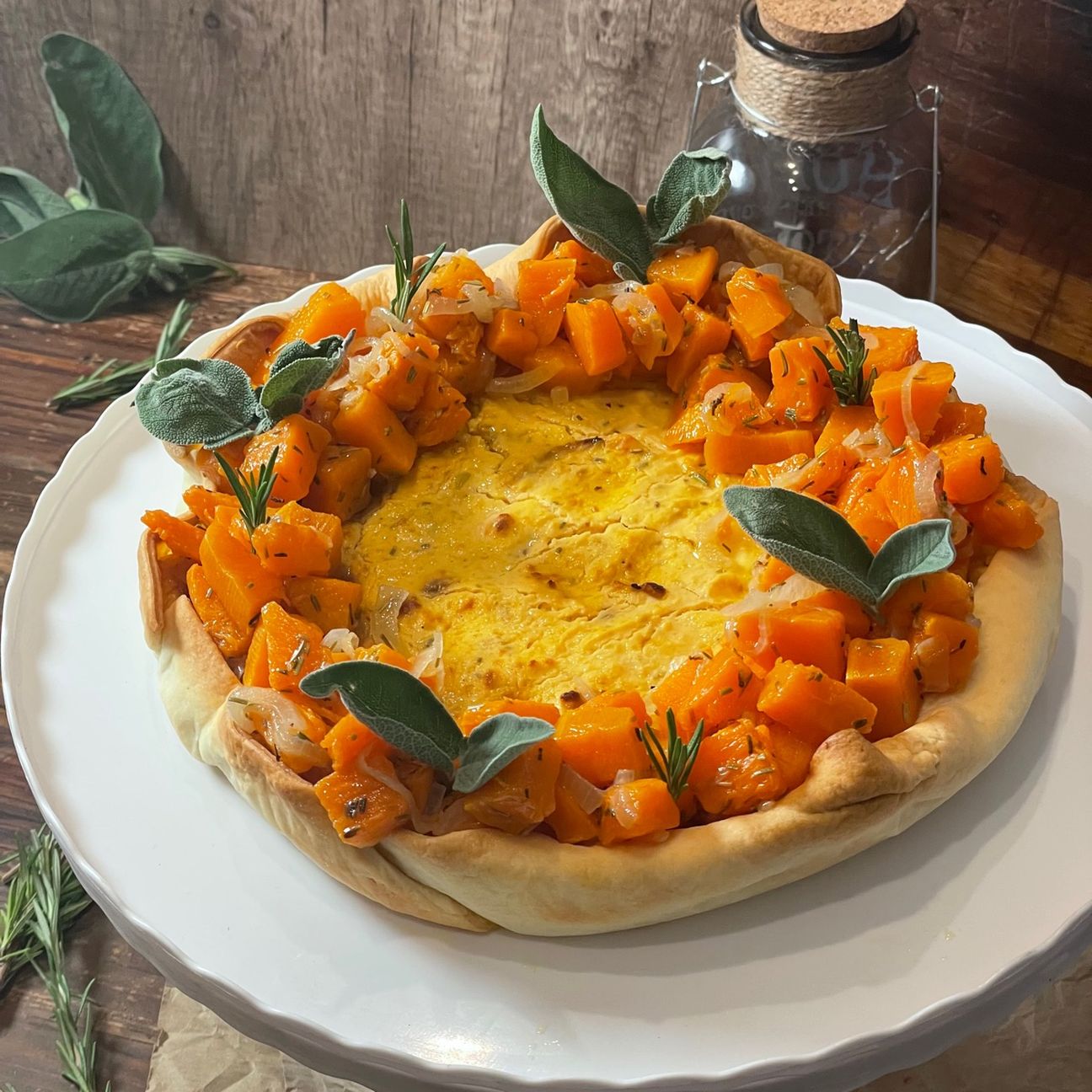 Torta salata autunnale