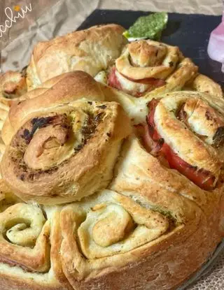 Ricetta Roselline di pizza pane di simosilicu