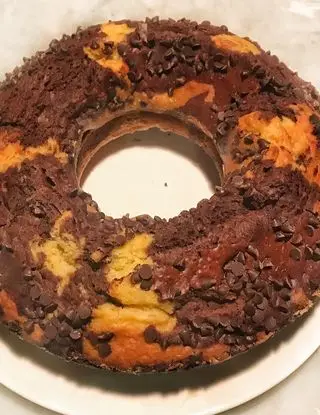 Ricetta Ciambellone variegato alla zucca e doppio cioccolato di passione_cucina
