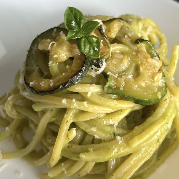 Spaghetti Con Crema Di Zucchine - Al.Ta Cucina | Mariiii