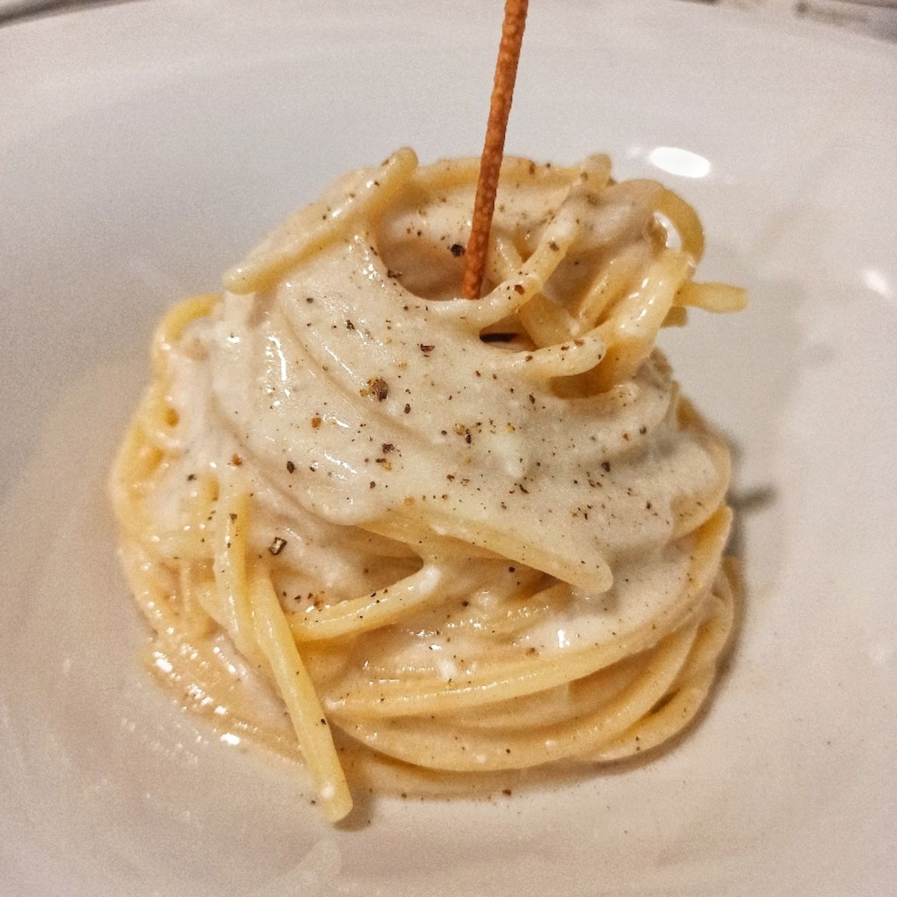 Chitarra alla cacio e pepe gourmet