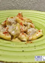 Ricetta Tortellini cacio pepe peperone crusco