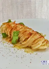Ricetta Spaghettone aglio olio bottarga peperoncino