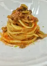 Ricetta Chitarra al tonno "Gourmet"