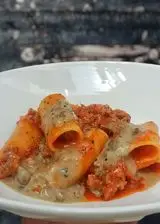 Ricetta Rigatoni San Marzano Norcia e porcini