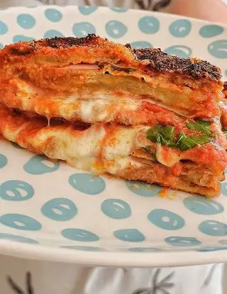 Ricetta Super parmigiana provola e mortadella di chef_vincenzo_campanale