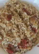 Ricetta Risotto fagioli e pomodori secchi