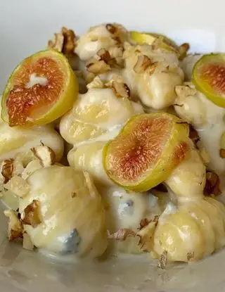 Ricetta Gnocchi gorgonzola, fichi e noci di MisterMario