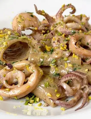 Ricetta Calamari e Pistacchio di MisterMario