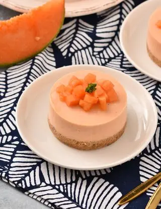 Ricetta Cheescake al melone di giapprovato