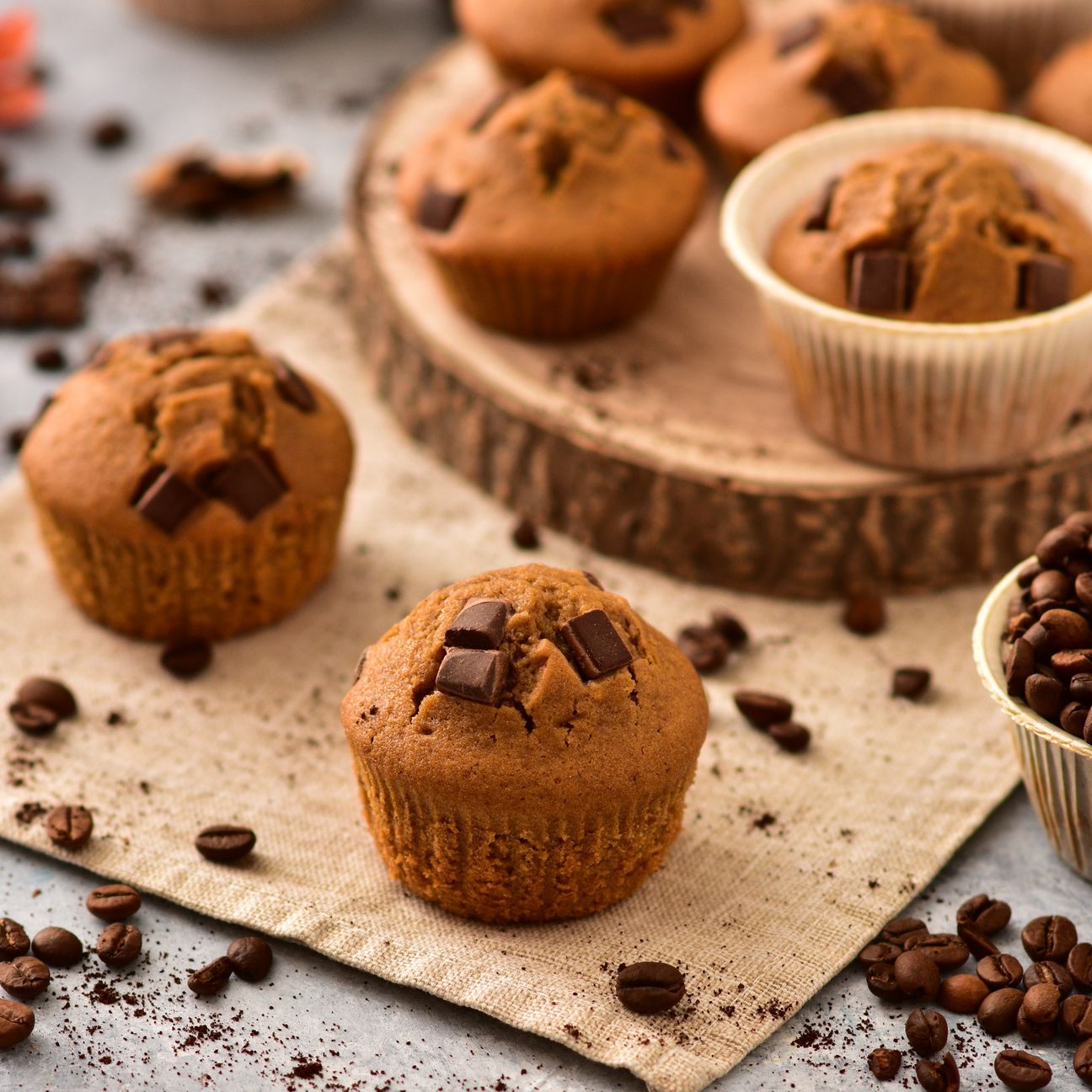 Muffins al caffè