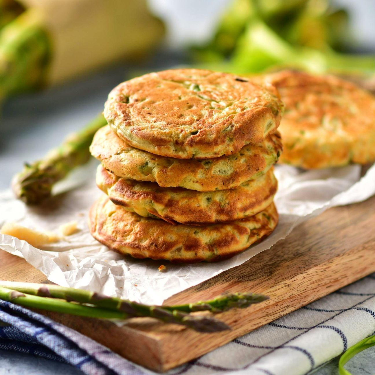 Pancakes agli asparagi