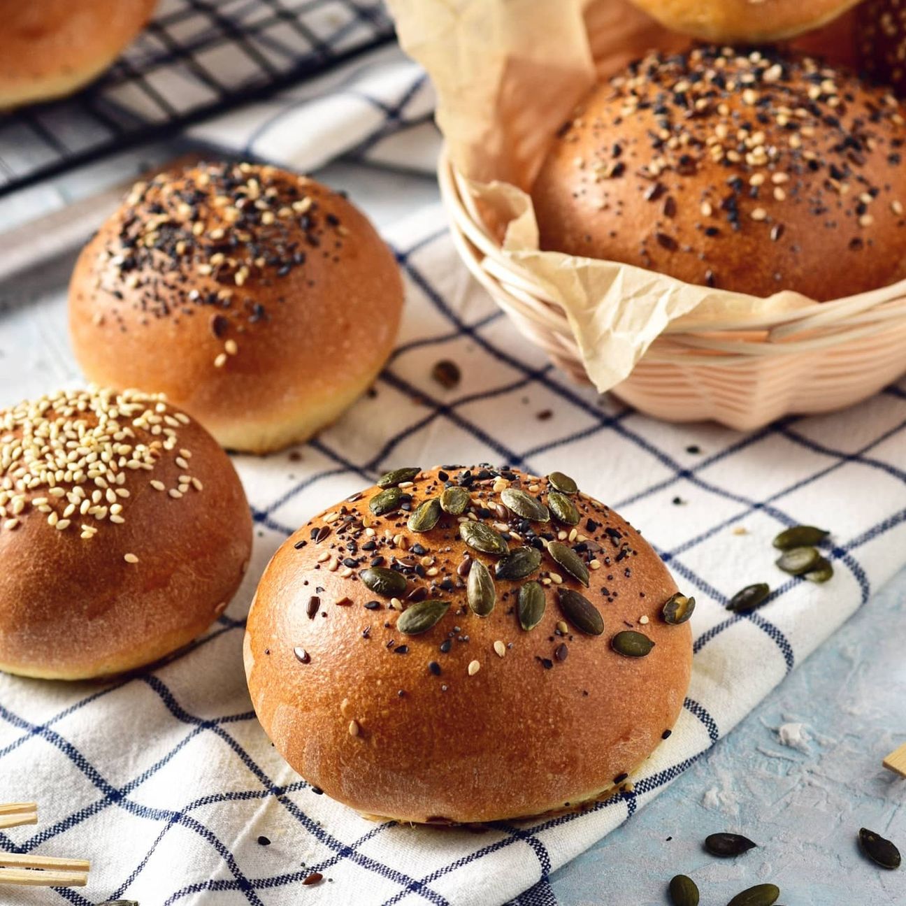 Burger buns a una sola lievitazione