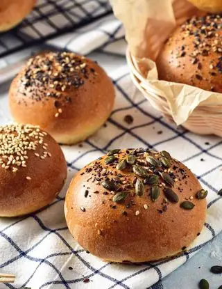 Ricetta Burger buns a una sola lievitazione di giapprovato