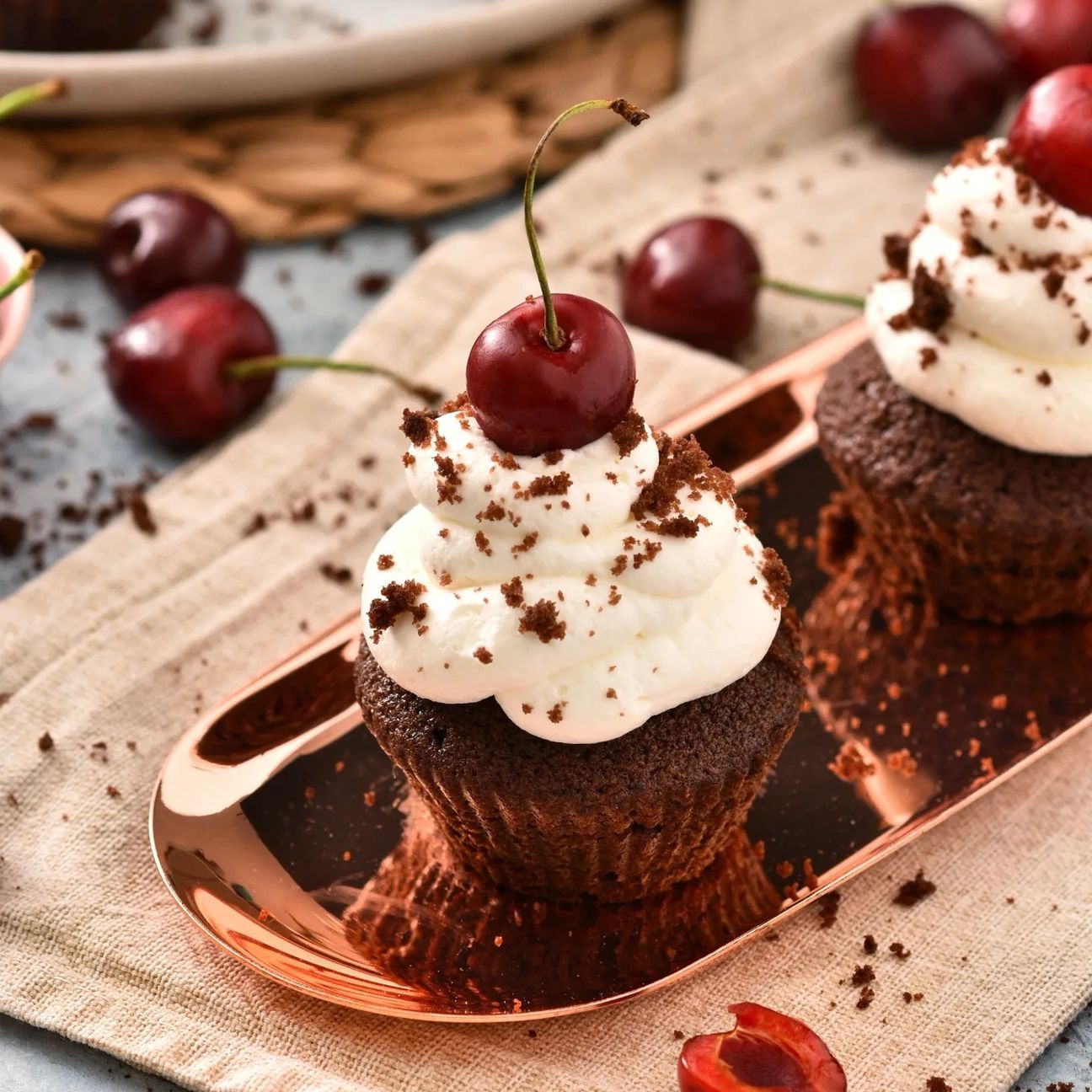 Cupcakes foresta nera