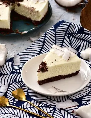 Ricetta Cheesecake al cocco senza gelatina di giapprovato