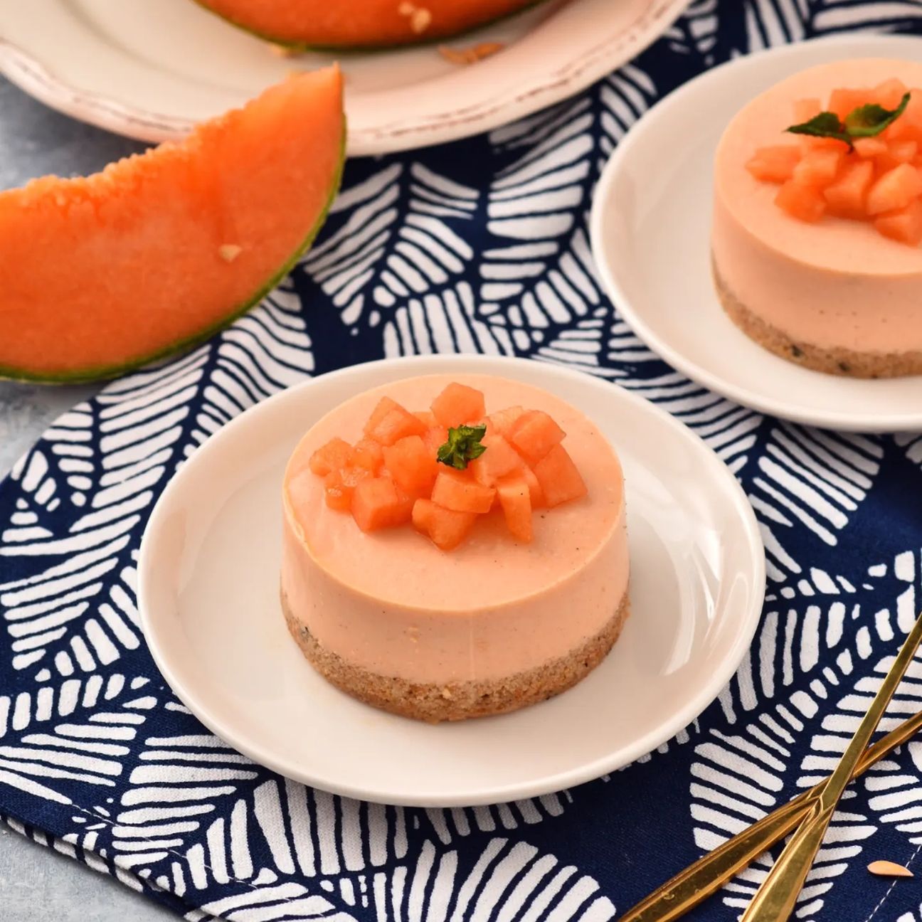Cheesecake fredda al melone