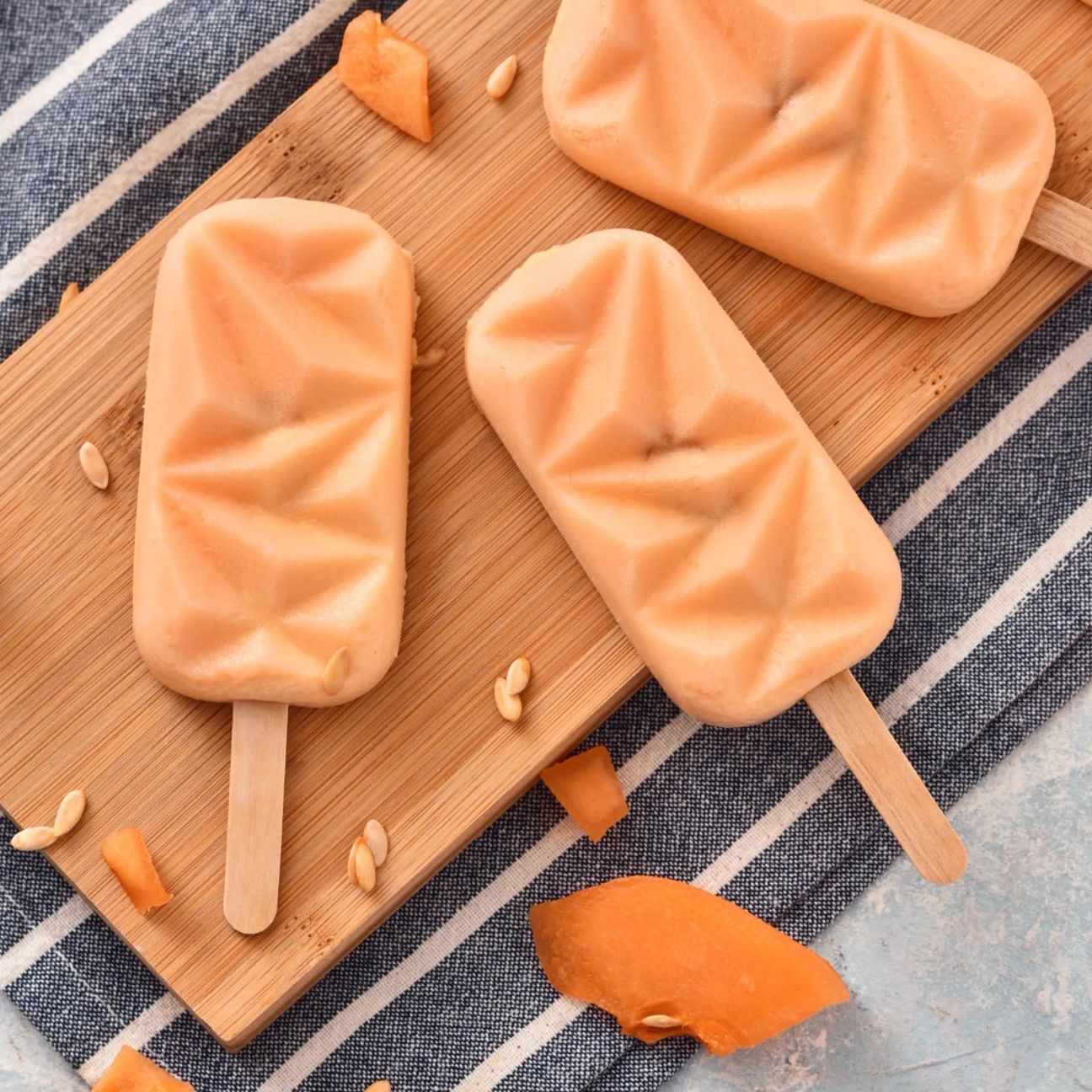 Gelato al melone senza gelatiera