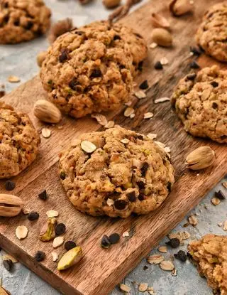 Ricetta Biscotti vegani pistacchi e cereali di giapprovato