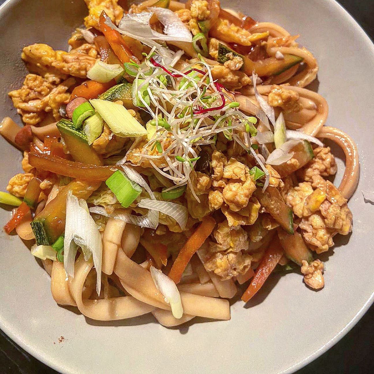 Noodles di verdure in 10 minuti