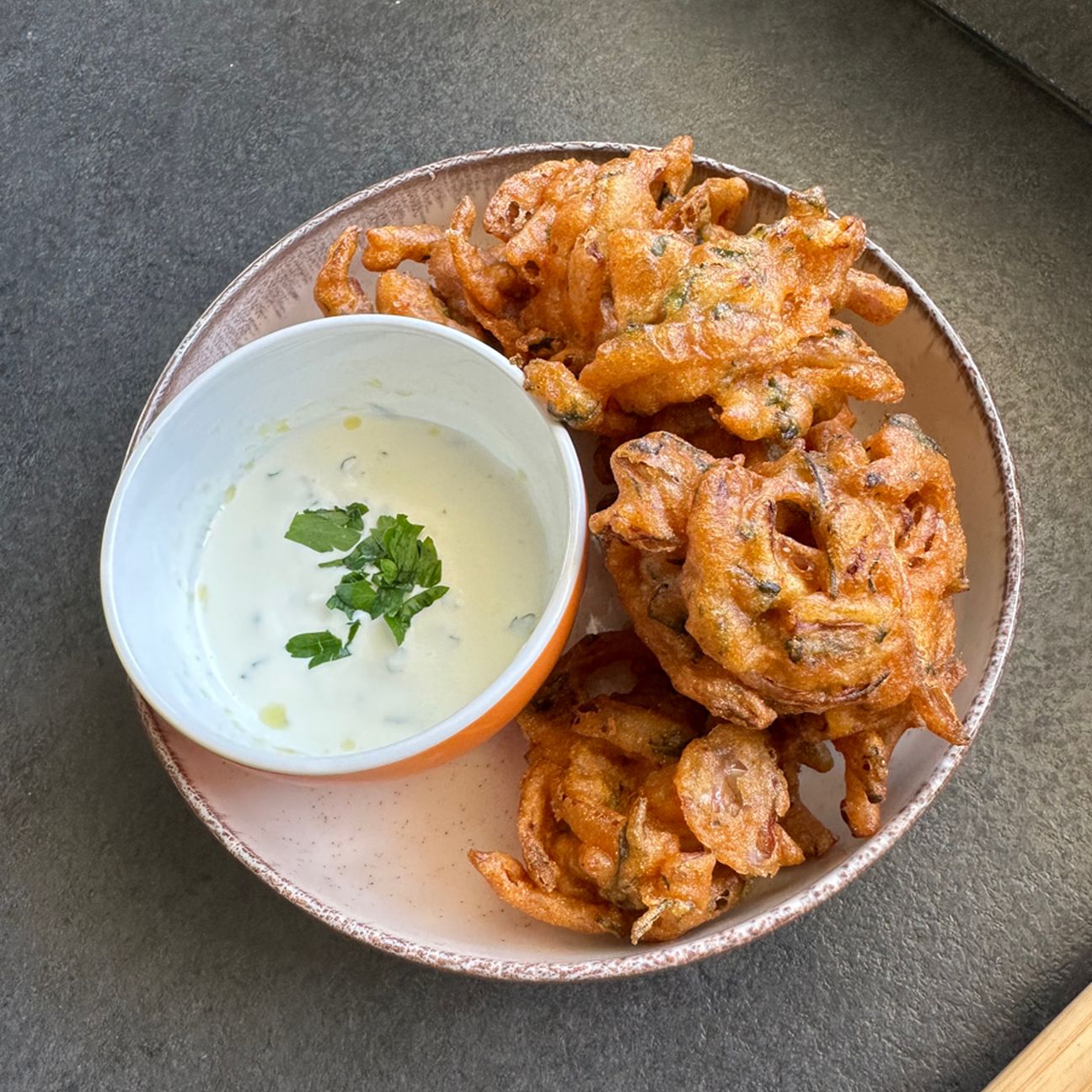 ONION BHAJIS
