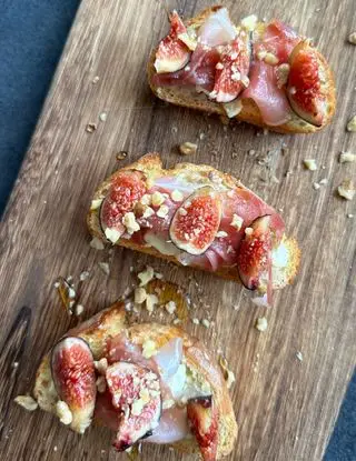 Ricetta BRUSCHETTINE DI FICHI di giorgiasbakery