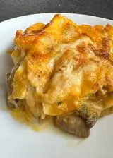 Ricetta LASAGNA CON CREMA DI ZUCCA, SPECK E FUNGHI