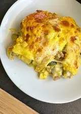 Ricetta LASAGNE ZAFFERANO, SALSICCIA E ZUCCHINE ✨