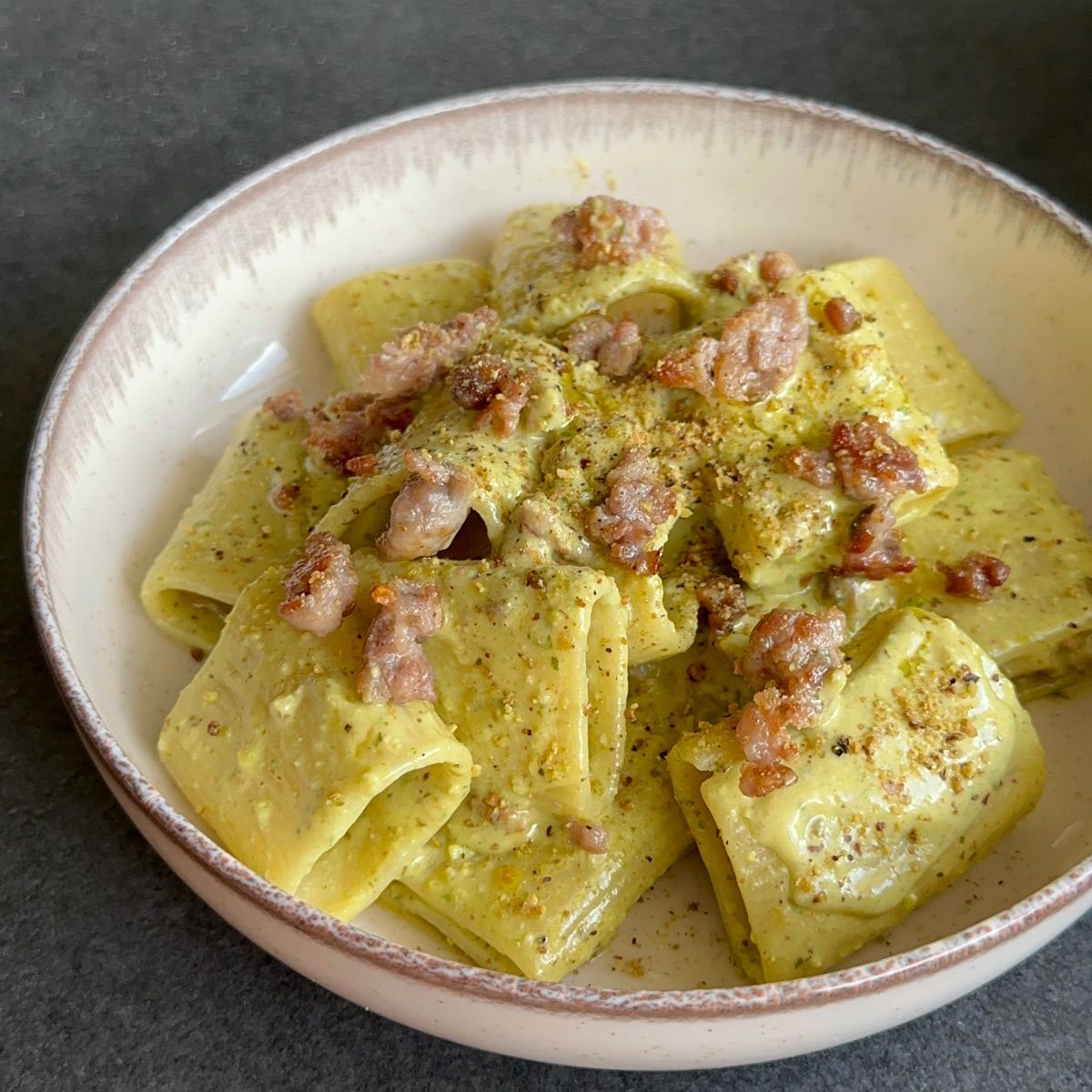 PACCHERI PISTACCHIOSI