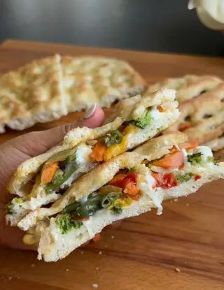 Ricetta Focaccia ligure con Contorno Leggerezza Orogel di giorgiasbakery