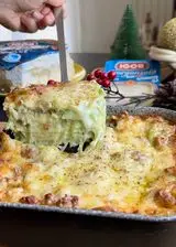 Ricetta Lasagna con broccoli, salsiccia e gorgonzola dolce