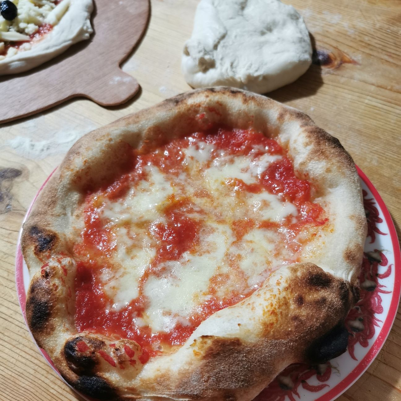Pizzette fatte in casa cotte nel fornetto "ferrari"