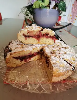 Ricetta Torta alle ciliegie e marmellata di amarena (di Anna Moroni) di alessiafflotta99
