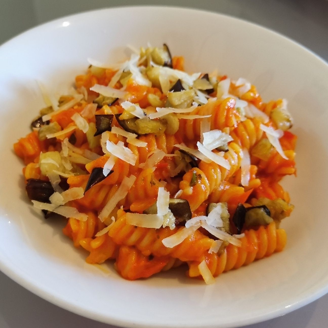 Pasta alla norma rivisitata