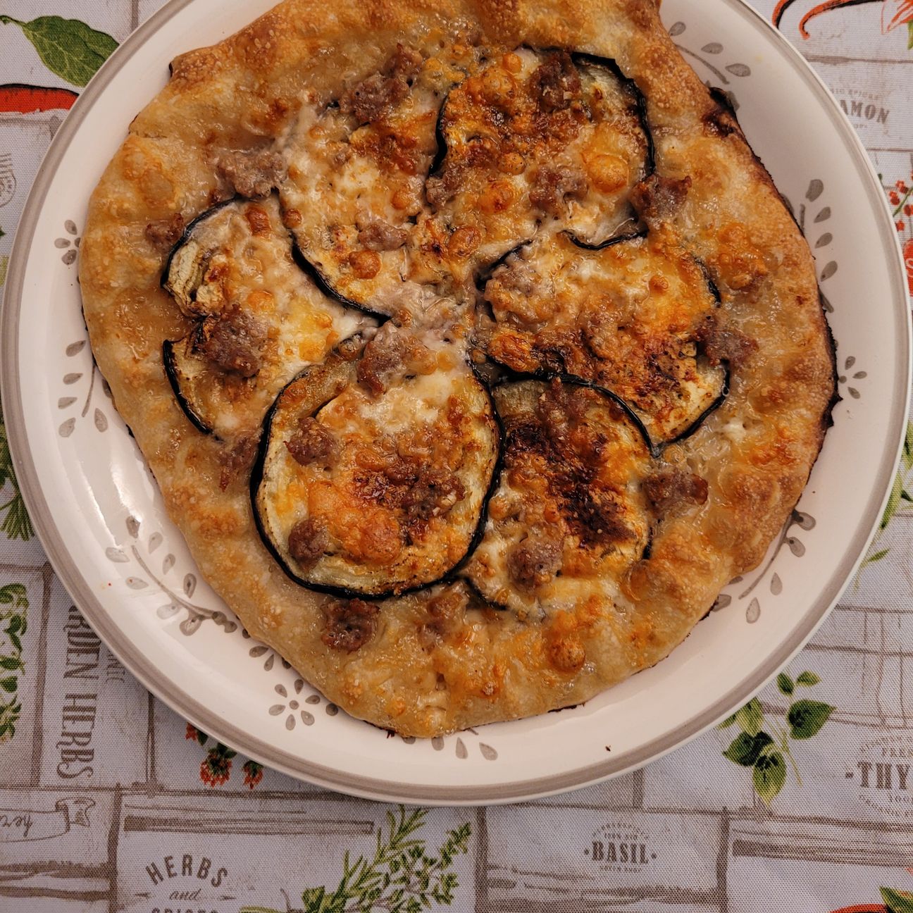 Pizza parmigiana